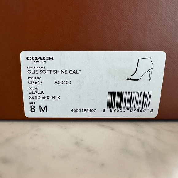 Coach Open Toe Heel Boot - Picture 8 of 11